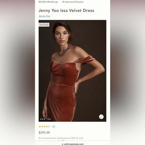 BHLDN Jenny Yoo Bridesmaid Dress
